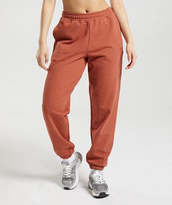 Gymshark Rest Day Sweats Ženske Jogger Hlače Smeđe | HR 4120MQZ